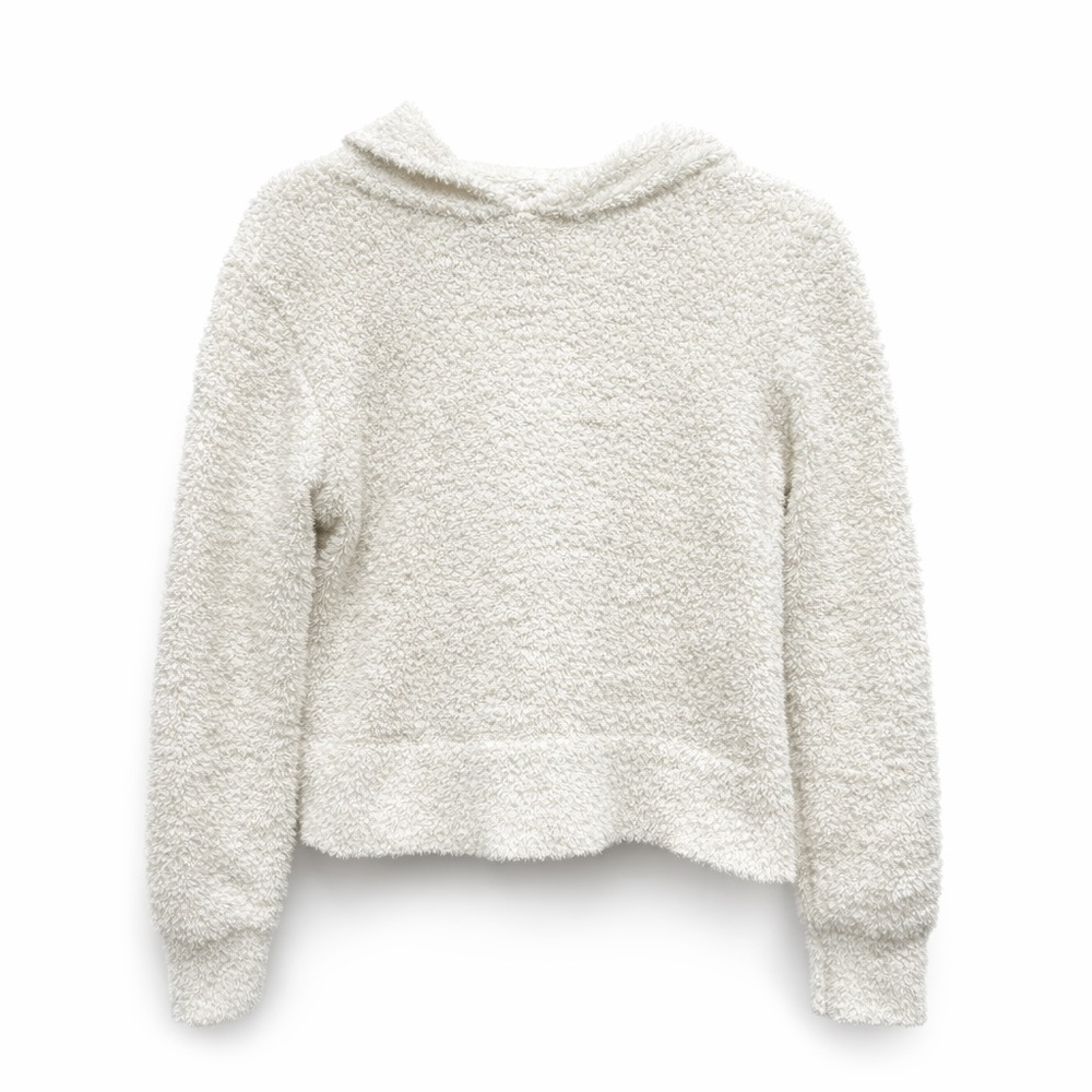 Art Class Kids Cozy Cream Hooded Sweater